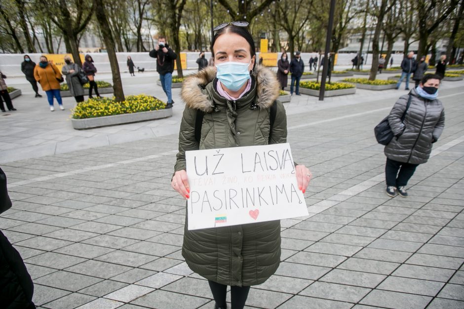 Kaune – antras tėvų protestas prieš vaikų testavimą