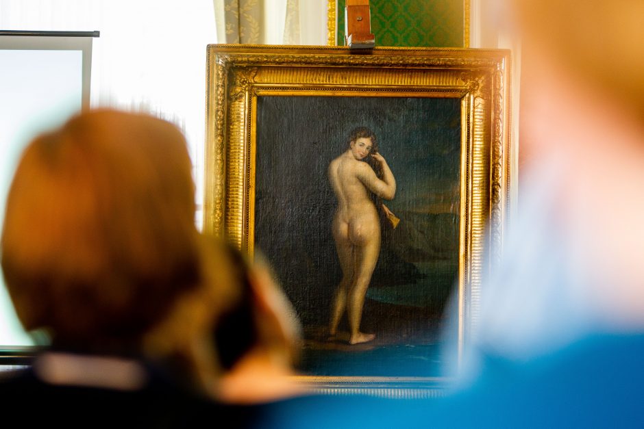 Pristatytas J. Rustemo paveikslas „Veneros gimimas“