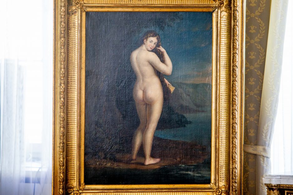 Pristatytas J. Rustemo paveikslas „Veneros gimimas“