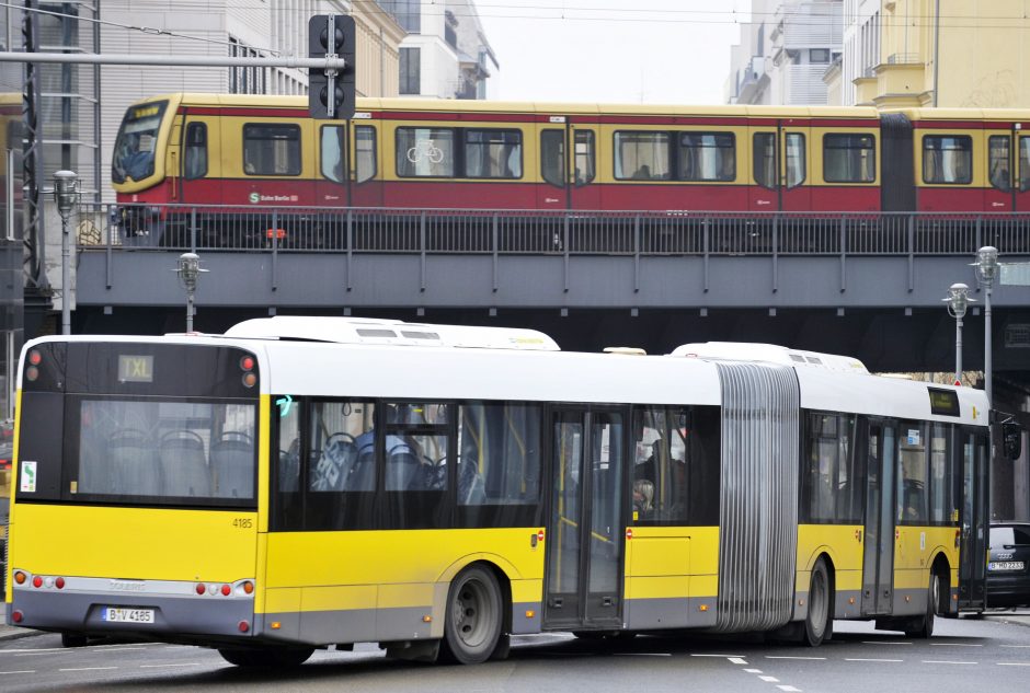 Vokietijoje – netikėtas valdžios pasiūlymas dėl viešojo transporto