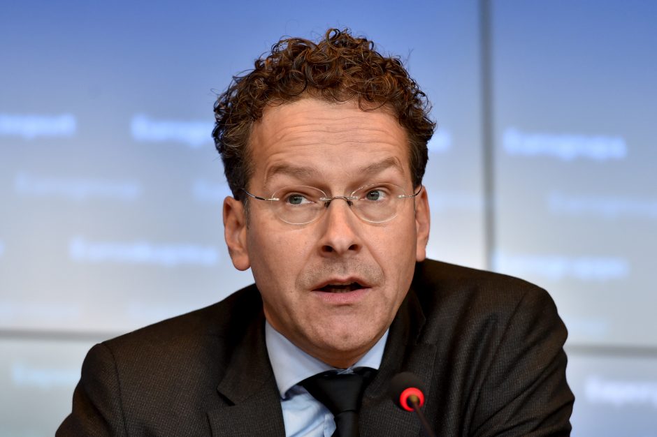 Eurogroupės vadovui – kritika dėl pareiškimo apie gėrimus ir moteris