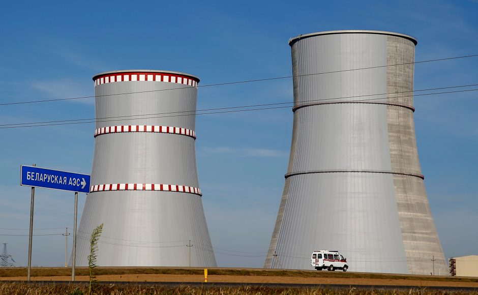 Baltarusija dar kartą atidėjo Astravo AE pirmojo reaktoriaus įjungimą