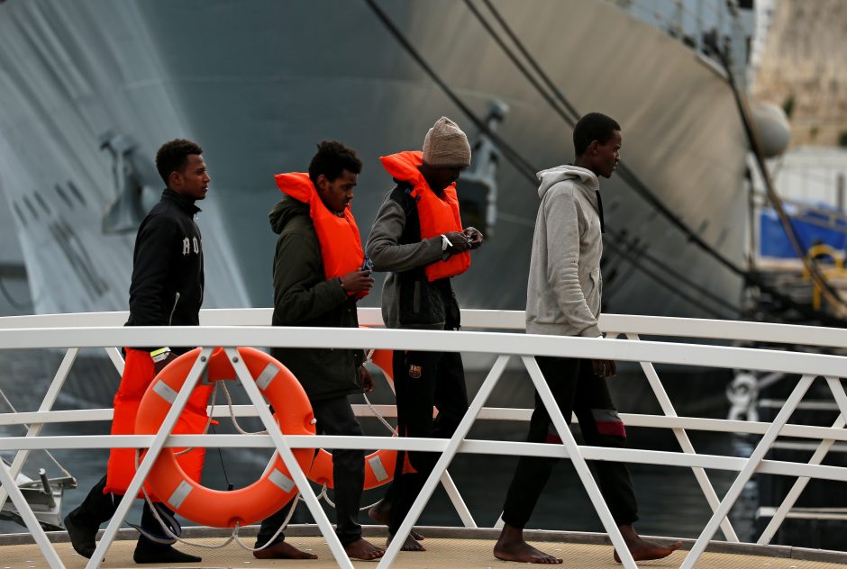 Malta išgelbėjo daugiau kaip 200 migrantų
