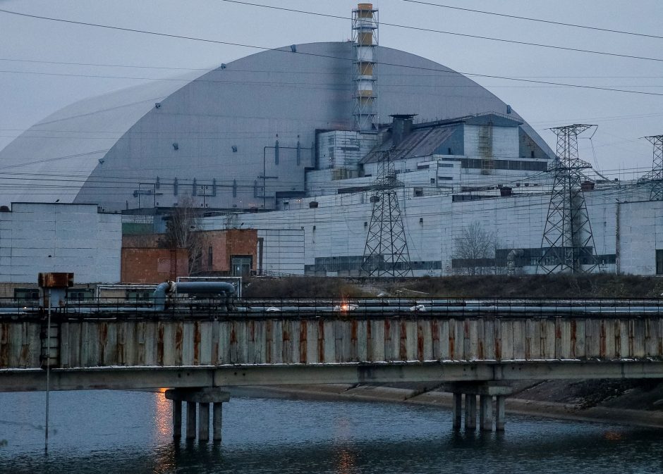 Ukraina: V. Putinas Černobylio atominėje elekrinėje planuoja teroro aktą
