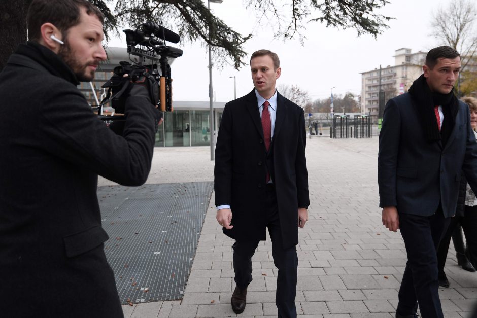 Strasbūro teismas: A. Navalno areštai yra politiškai motyvuoti
