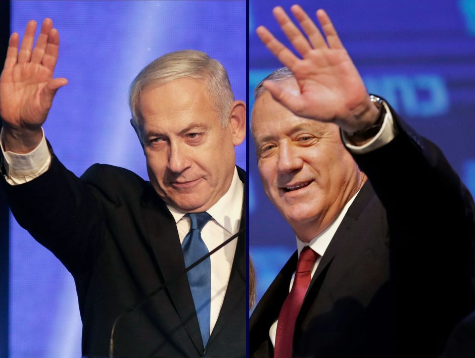 Izraelio parlamento rinkimų nugalėtojas vis dar neaiškus