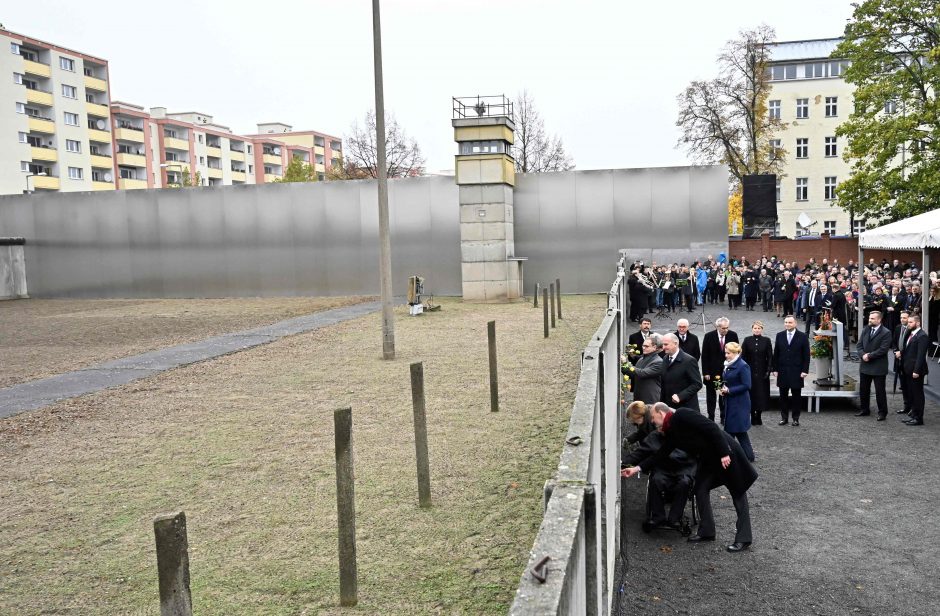 Berlyno sienos griūties 30-mečio minėjimas Vokietijoje