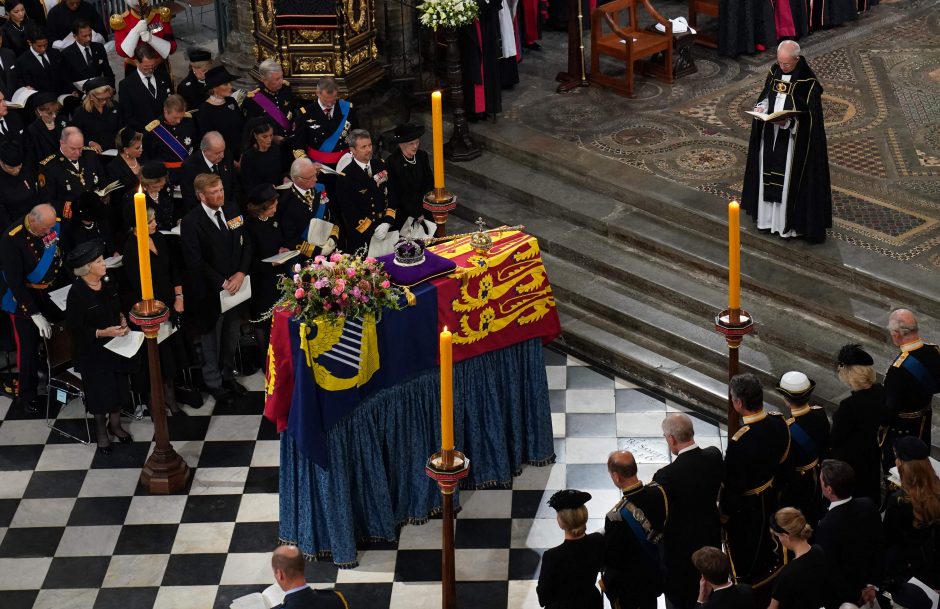 Karalienės Elizabeth II laidotuvių ceremonija