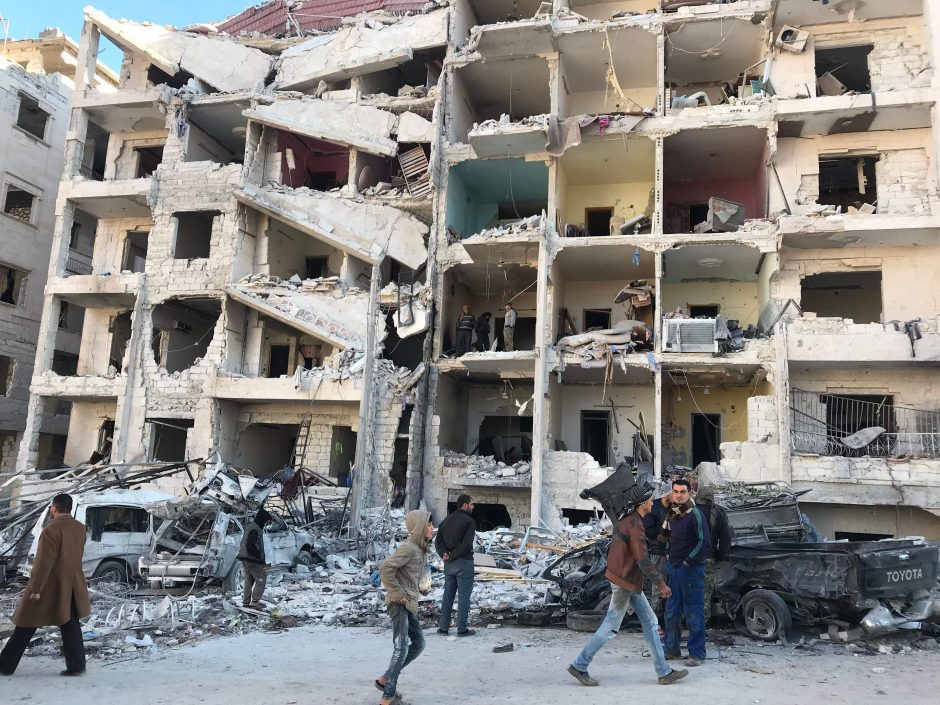 Sirijoje per režimo ir Rusijos antskrydžius žuvo 21 žmogus
