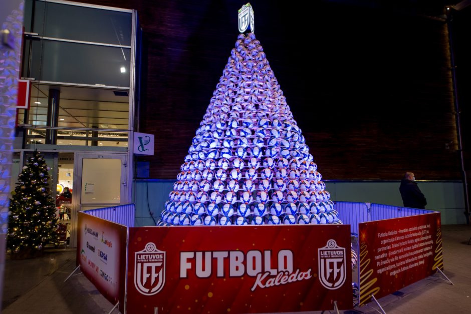 LFF pristato šventinę socialinę akciją „Futbolo Kalėdos“