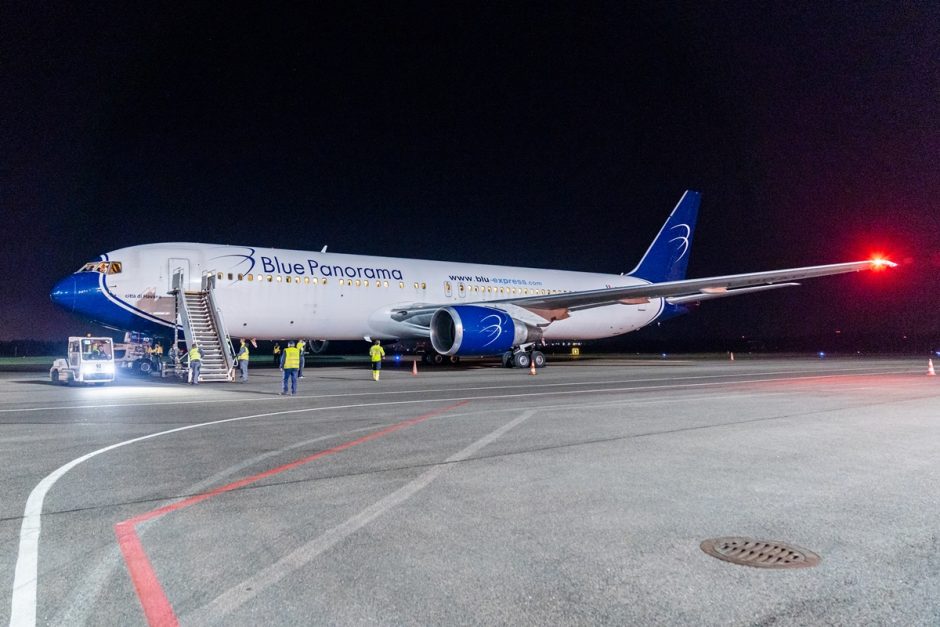 Vilniaus oro uoste išaugo didžiųjų orlaivių skaičius