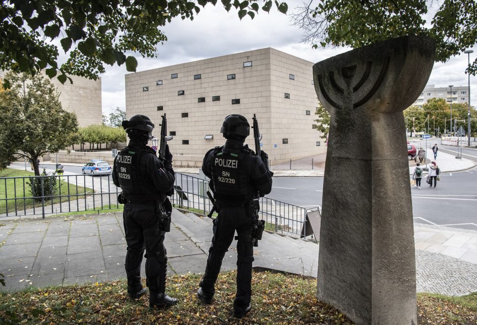 Šaudynės Vokietijoje: žuvo mažiausiai du žmonės