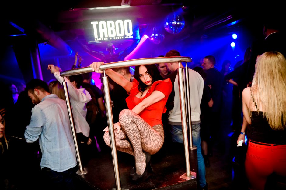 Audringa penktadienio naktis „Taboo“ klube
