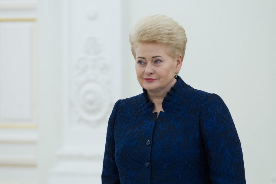 Kaip prezidentė D. Grybauskaitė prisideda prie tam tikrų renginių?