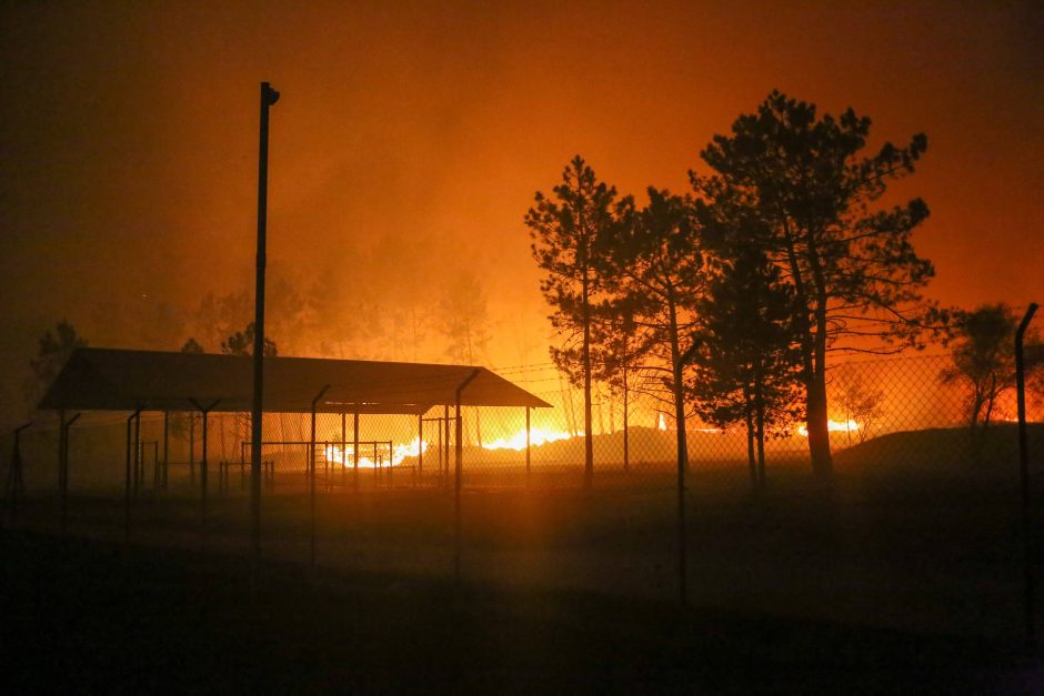 Ispanijos šiaurę nusiaubė daugiau kaip 100 miškų gaisrų