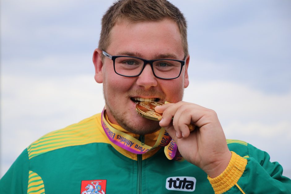 Lengvaatlečiai Europos neįgaliųjų čempionate iškovojo aštuonis medalius
