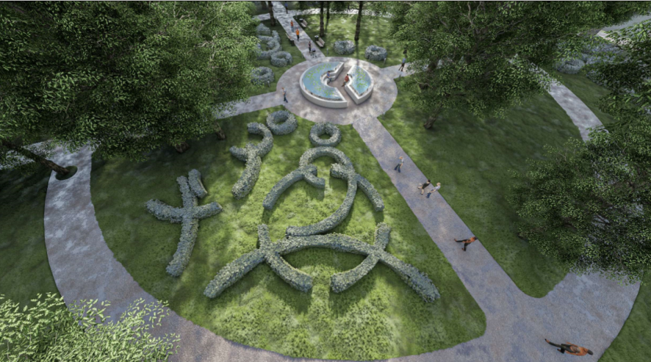 Sapiegų parko architektūriniam konkursui pateiktas vienas projektas