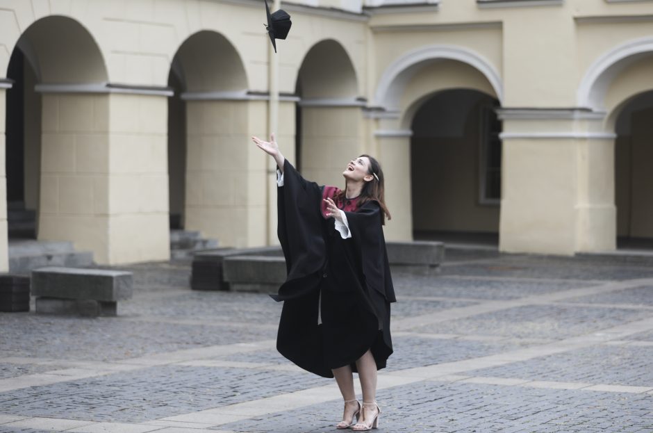 Vilniaus universitete diplomų teikimo šventė bus tradicinė