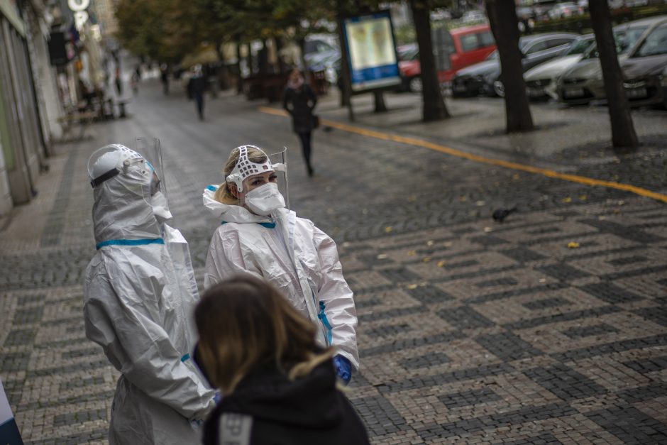Koronaviruso pandemija Europoje: karštasis taškas – Čekija