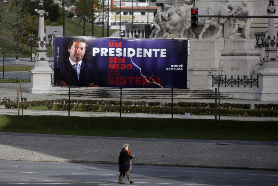 Nepaisydami karantino, portugalai balsuoja prezidento rinkimuose