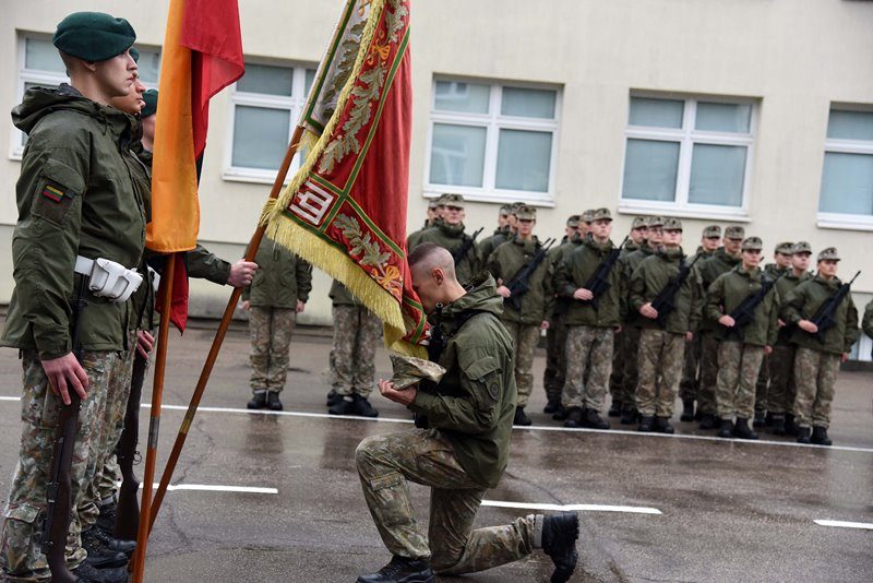 Tarnauti Lietuvos valstybei prisieks 63 kariūnai