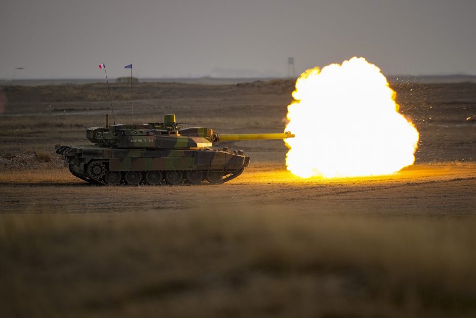 Prancūzija toliau svarsto, ar siųsti Ukrainai „Leclerc“ tankus