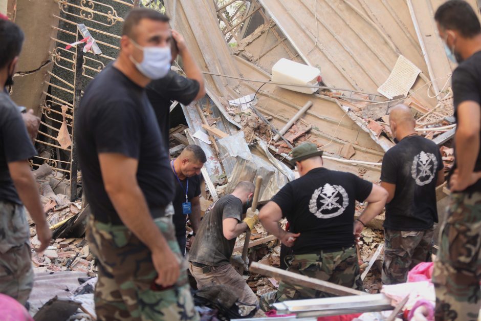 Sprogimas Beirute pareikalavo mažiausiai 137 gyvybių, 5 tūkst. žmonių sužeisti