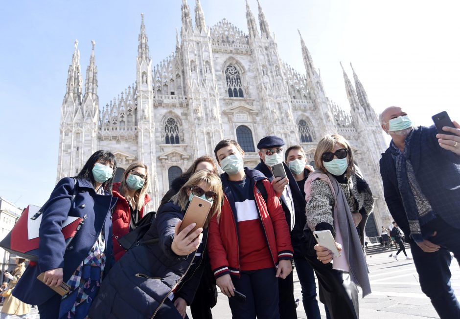 Koronaviruso protrūkis Šiaurės Italijoje