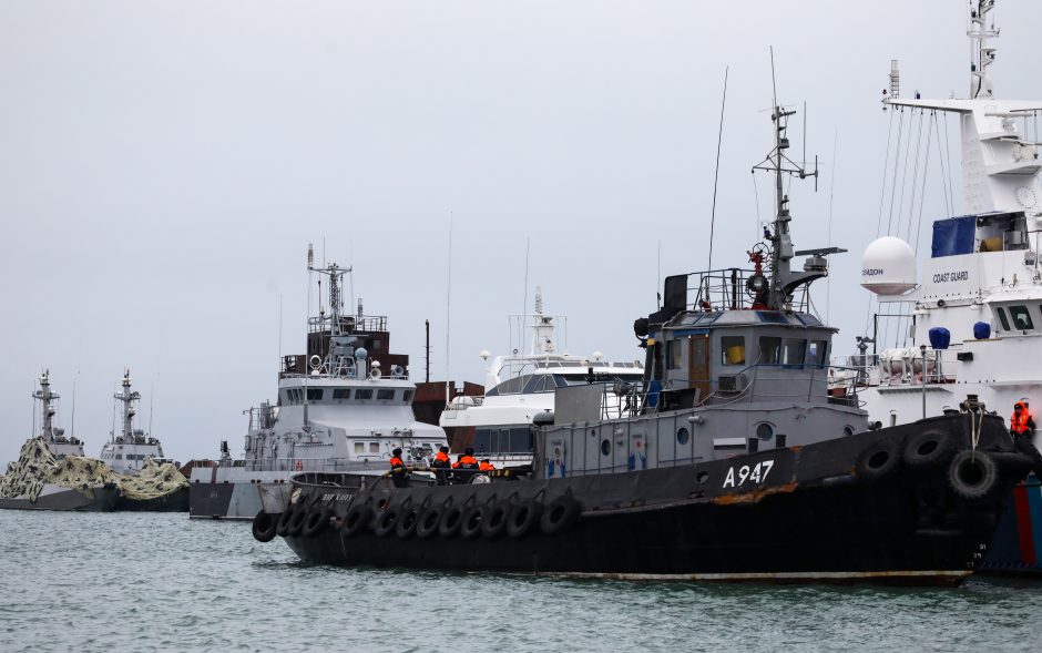 JT tribunolas: Rusija privalo grąžinti pagrobtus Ukrainos jūreivius