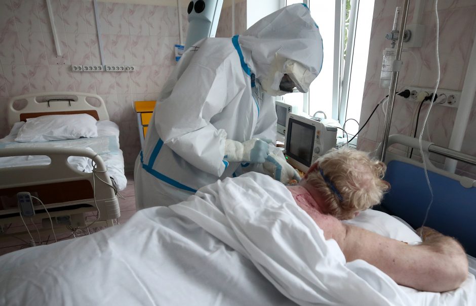 Rusijoje nustatyta 5 212 naujų koronaviruso atvejų