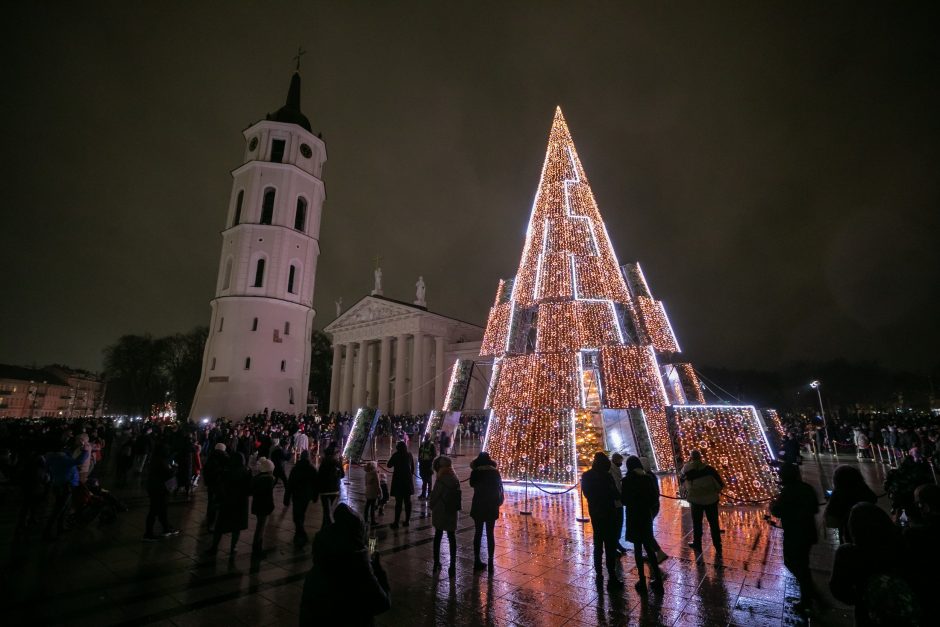 2020 m. Vilniaus Kalėdų eglės įžiebimas