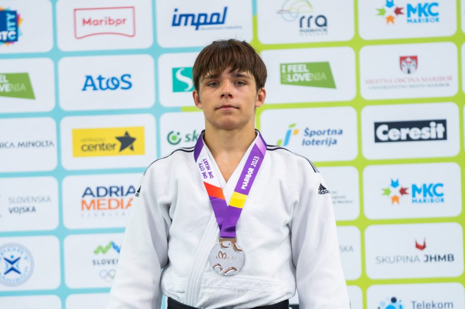 Europos jaunimo olimpiniame festivalyje – dziudo kovotojo S. Polikevičiaus sidabras