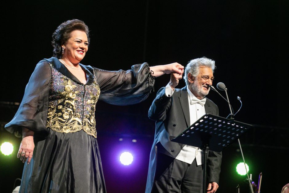 Operos karaliaus Placido Domingo koncertas Kaune