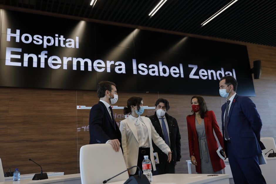 Madride atidaroma ligoninė COVID-19 pacientams