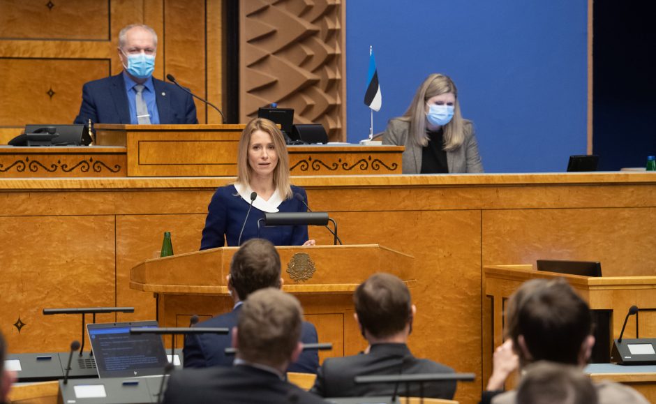 Estijoje prisaikdinta naujoji koalicinė vyriausybė