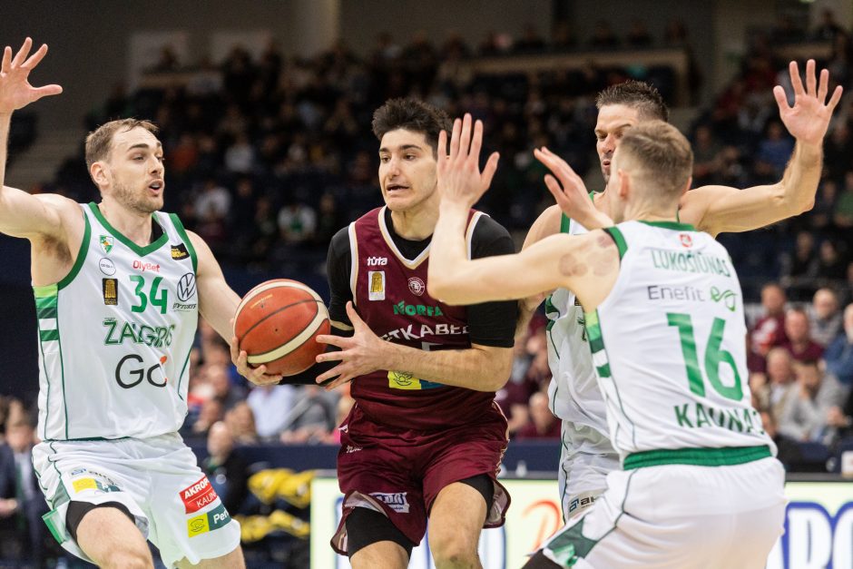 LKL pusfinalis: Panevėžio „Lietkabelis“ – Kauno „Žalgiris“ 79:55