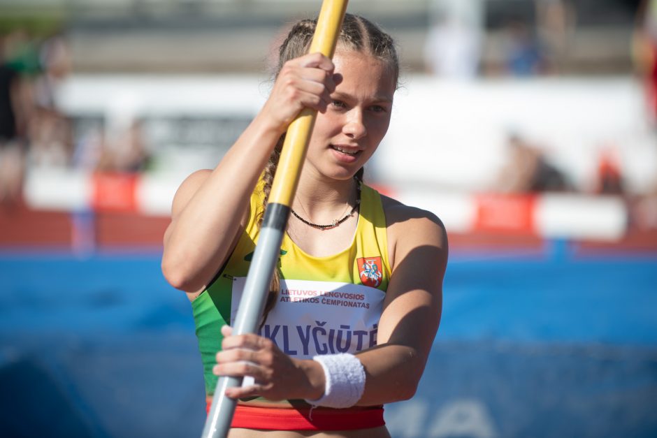 Lietuvos lengvosios atletikos čempionate – titulų serijos ir gausybė asmeninių rekordų