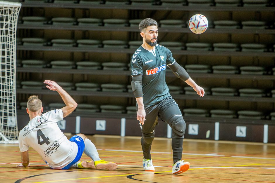 Futsalo A lyga: „K. Žalgiris“ – „Gargždų pramogos“ 6:2