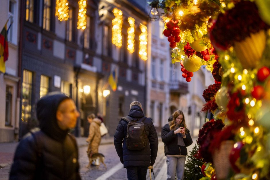 Pasidairykite: Vilnius pasipuošė šventėms