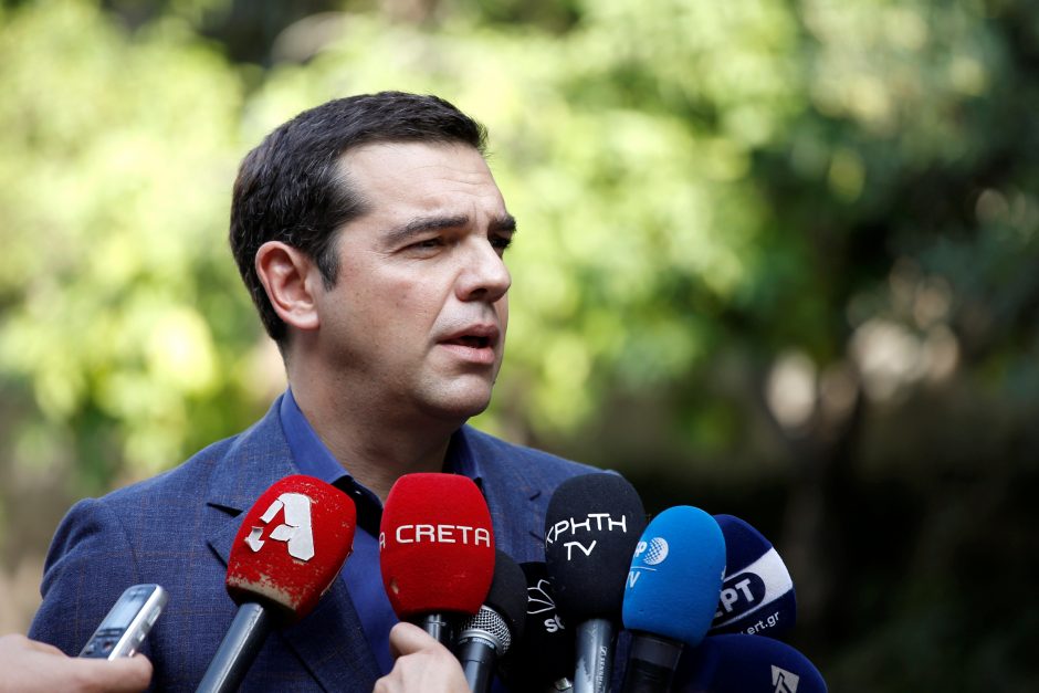A. Tsipras ragina Makedoniją ratifikuoti susitarimą dėl šalies pavadinimo pakeitimo
