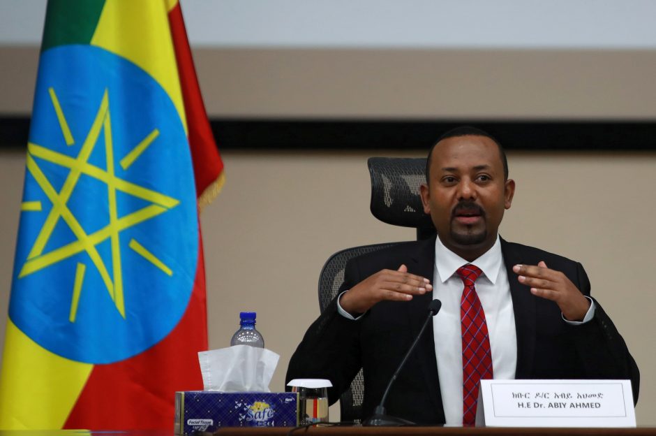 Etiopijos valdžia teigia, kad pajėgos nukovė tris svarbius Tigrėjaus pareigūnus