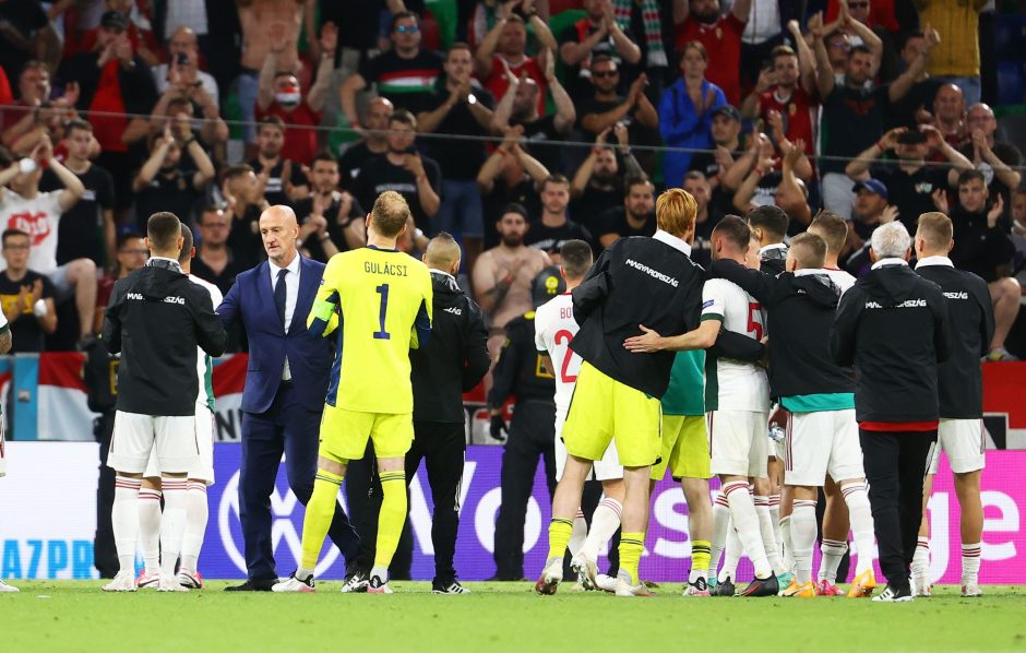 Europos futbolo čempionatas: Vokietija–Vengrija 2:2