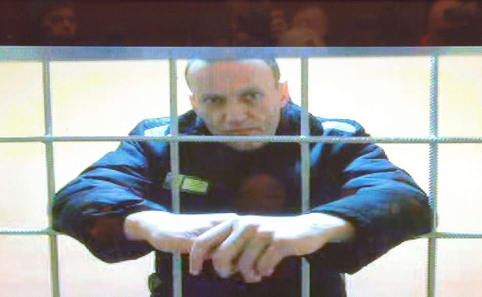 A. Navalnas vėl perkeltas į vienutę