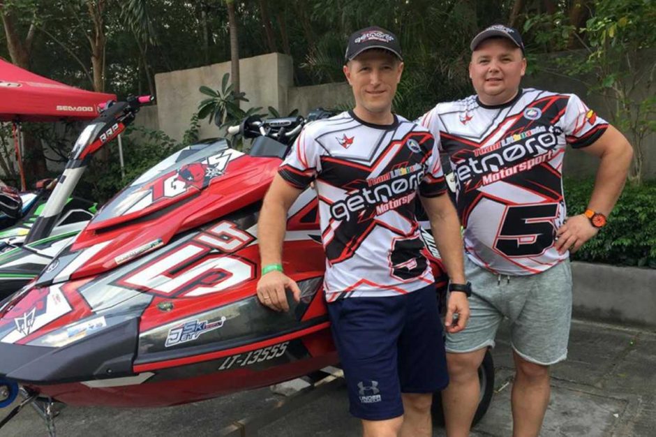 Lietuvos vandens motociklininkas startuos Pasaulio taurės varžybose Tailande