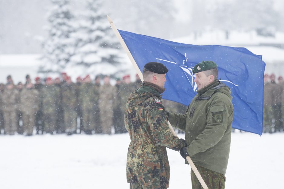 Rukloje paminėtos antrosios NATO priešakinių pajėgų bataliono metinės
