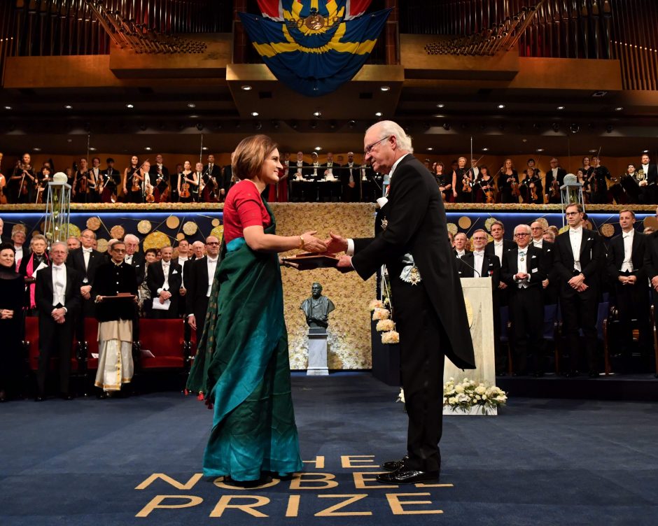 Stokholme ir Osle įteiktos 2019 metų Nobelio premijos