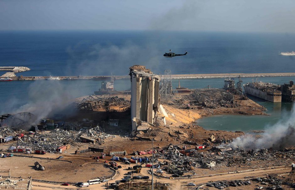 Tyrėjai: sprogimas Beiruto uoste įvyko dėl aplaidumo
