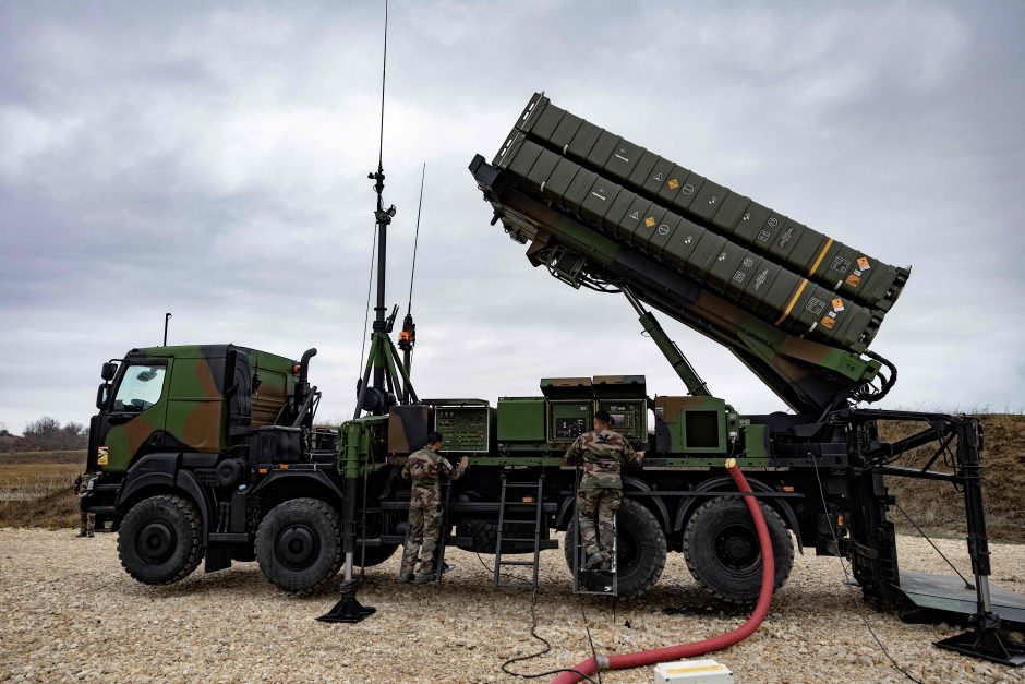 Prancūzija ir Italija perduos Ukrainai raketų sistemų 