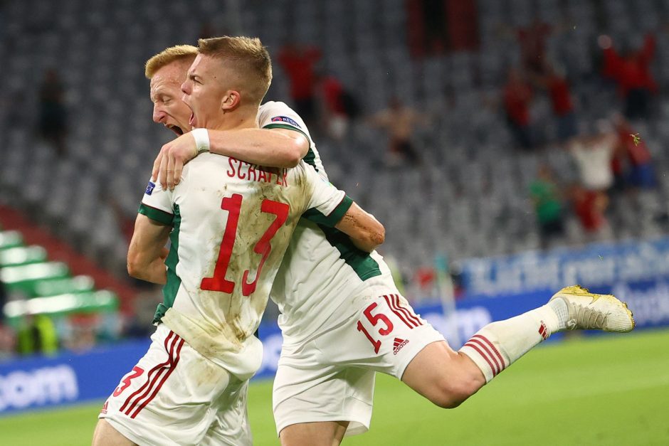 Europos futbolo čempionatas: Vokietija–Vengrija 2:2