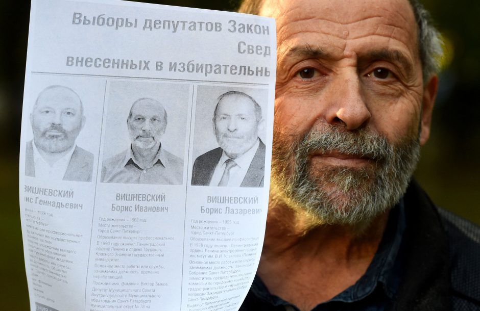 Rusijos opozicijos kandidatas rinkimuose varžysis su dviem bendrapavardžiais